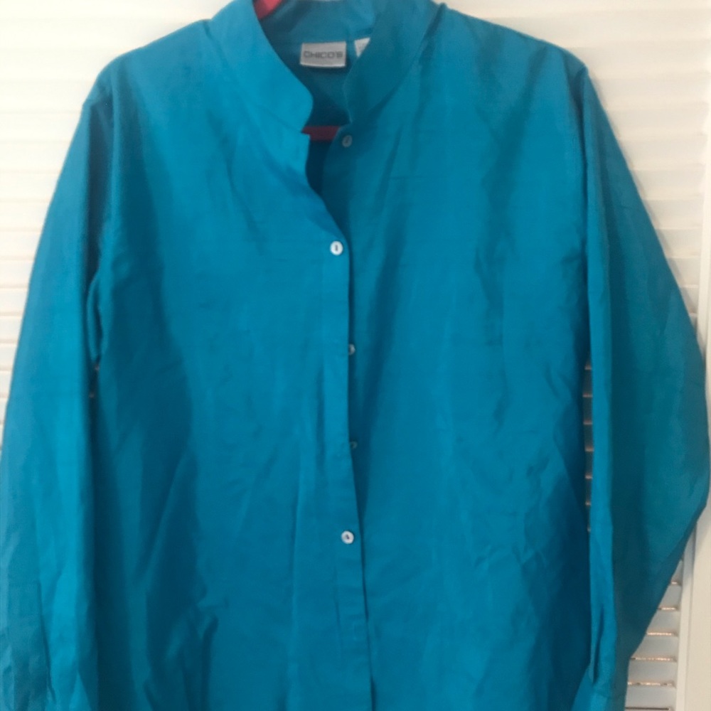 Chico’s size 2 Teal top💕